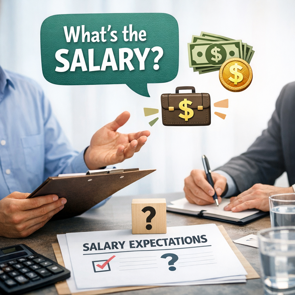 Illustration of Ask About Salary: Must-Have Tips for Effortless Interview Money Talk