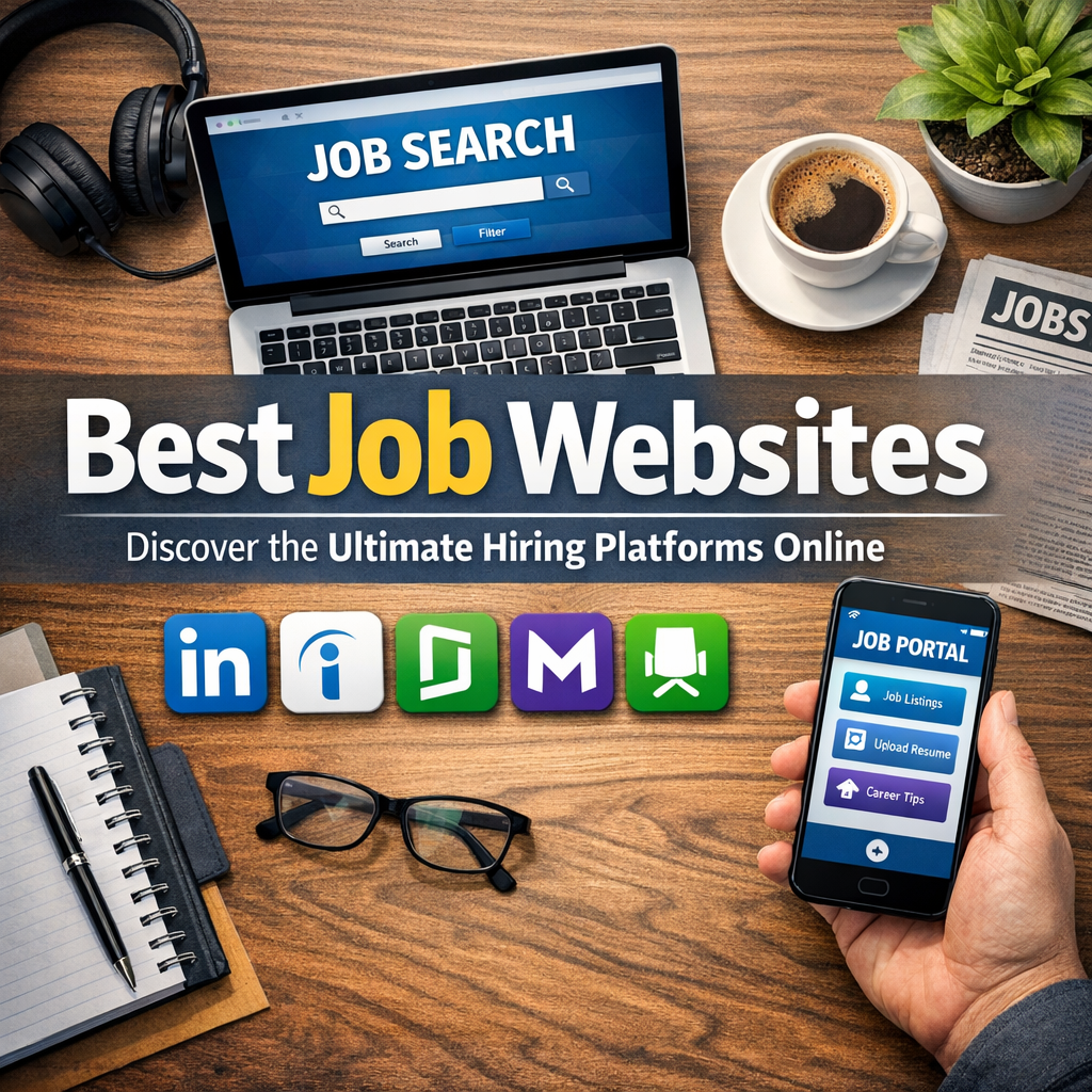 Illustration of Best Job Websites: Discover the Ultimate Hiring Platforms Online