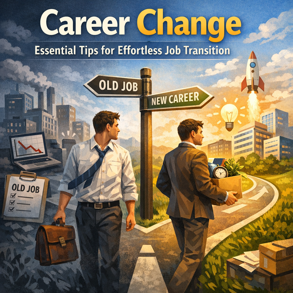 Illustration of Career Change: Essential Tips for Effortless Job Transition