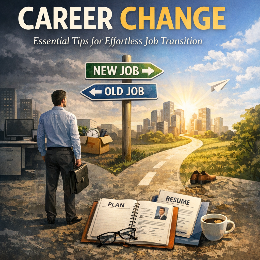 Illustration of Career Change: Essential Tips for Effortless Job Transition