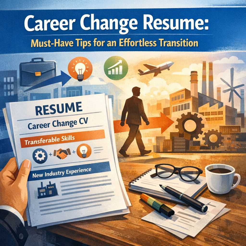 Career Change Resume: Must-Have Tips for an Effortless Transition Illustration of Career Change Resume: Must-Have Tips for an Effortless Transition