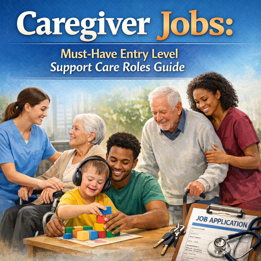 Caregiver Jobs: Must-Have Entry Level Support Care Roles Guide Illustration of Caregiver Jobs: Must-Have Entry Level Support Care Roles Guide