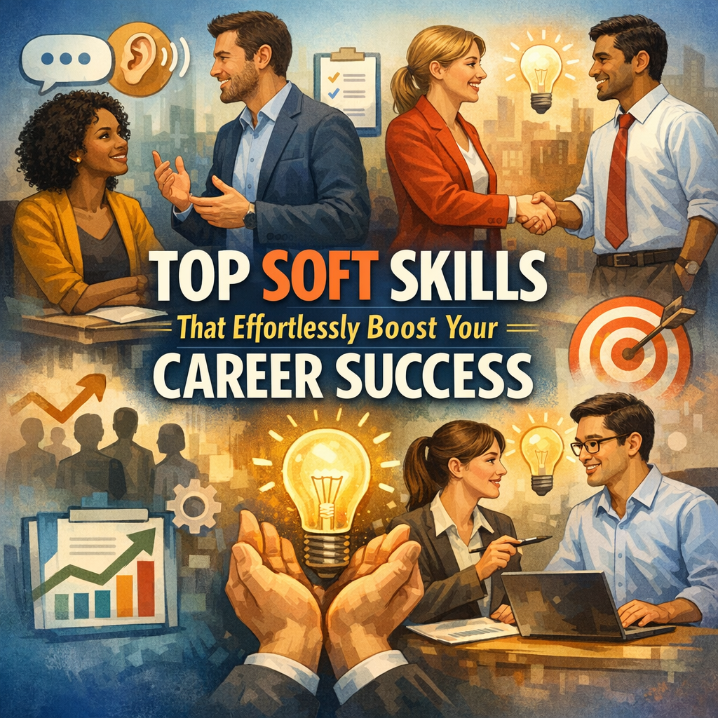 Illustration of Top Soft Skills That Effortlessly Boost Your Career Success